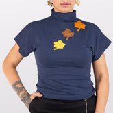 Basic Sativa con aplique Hojas otoño