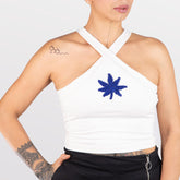 Basic Cruzada aplique Pot Leaf