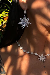 Aretes Hoja de Cáñamo