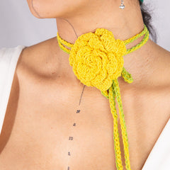 Choker rosa multiusos
