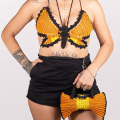 Crop top Monarca
