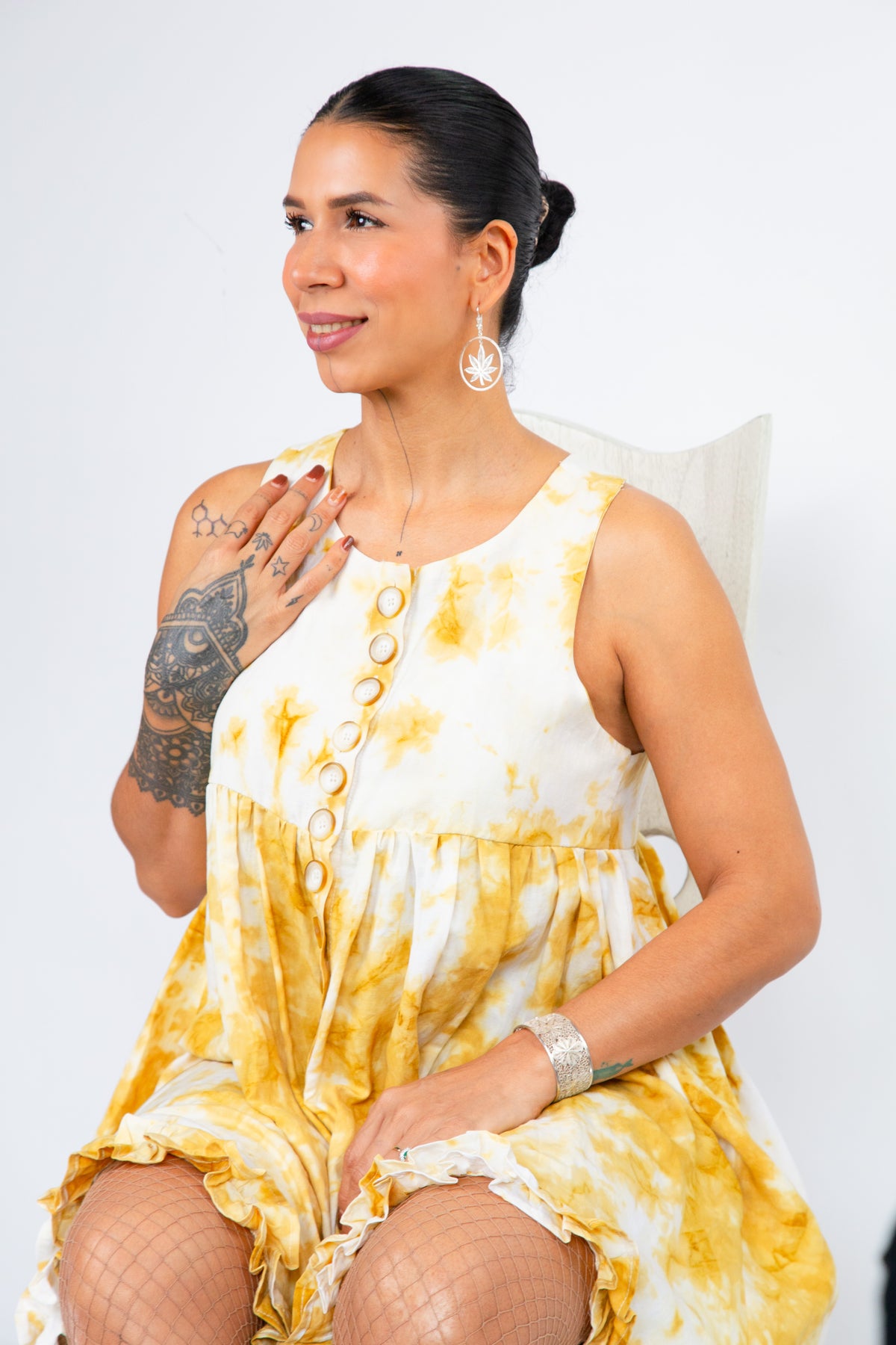 🌞 Vestido Guajira – Elegancia libre inspirada en el desierto