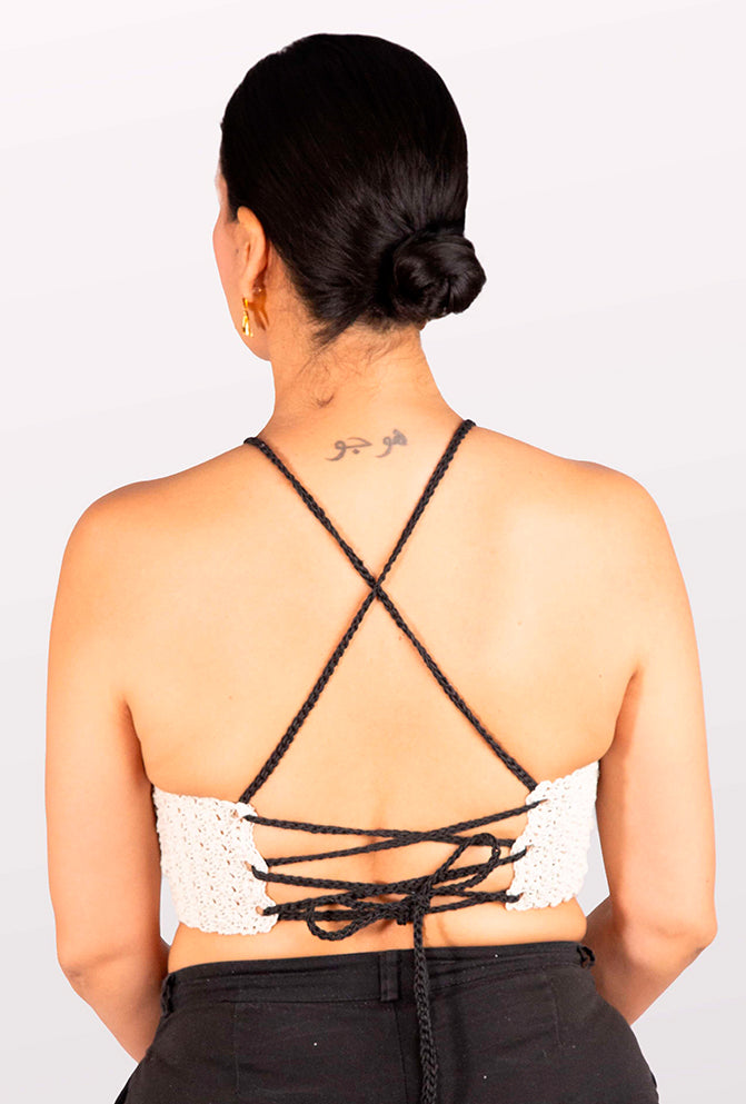 Top Halter Rosa