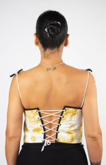 BLUSA THAI AMARILLA DESCOLORIDA
