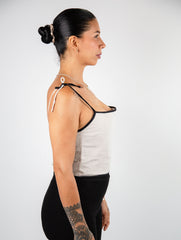 BLUSA THAI GRIS