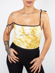 BLUSA THAI AMARILLA DESCOLORIDA