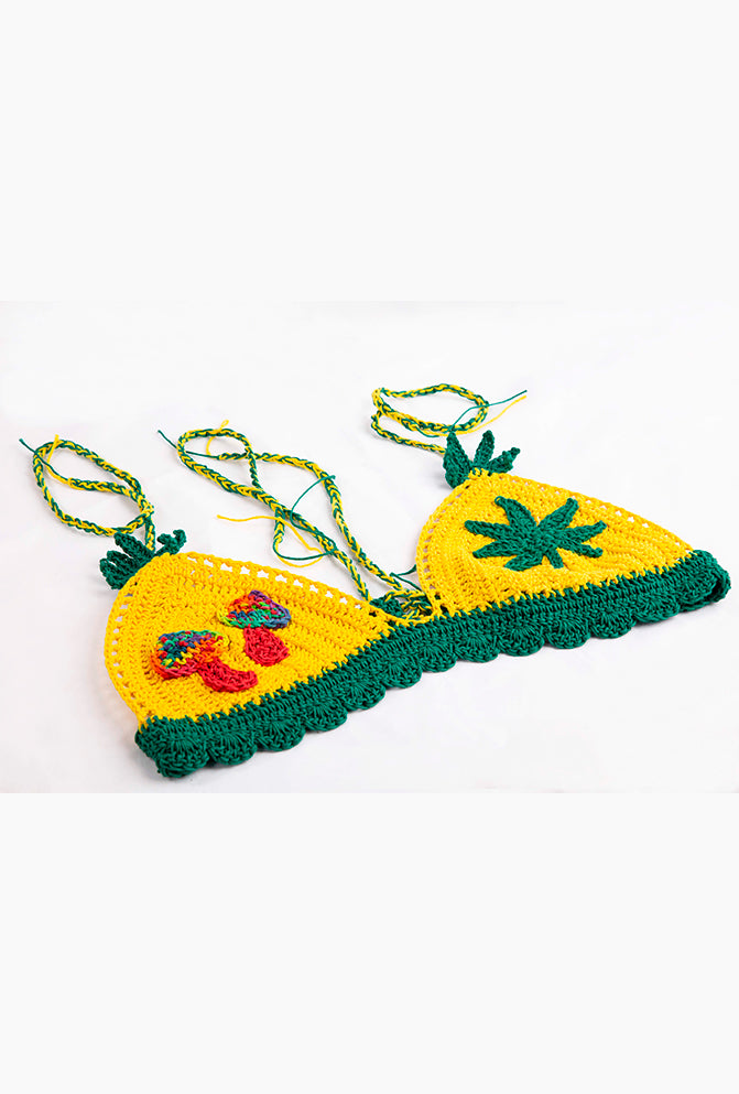 Top bikini piña